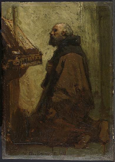 Jacob Maris Praying Monk oil painting picture